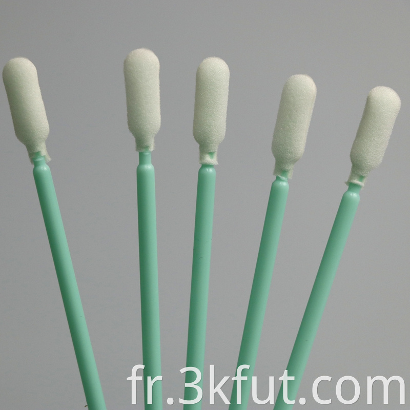 Clean foam swab